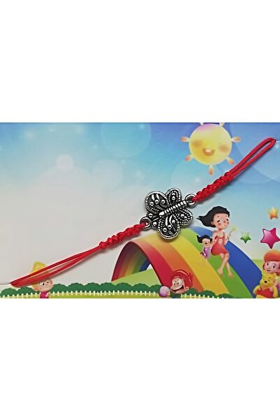 Bibilel Set 5 brățări împletite BUC pentru copii V4 cu fluture