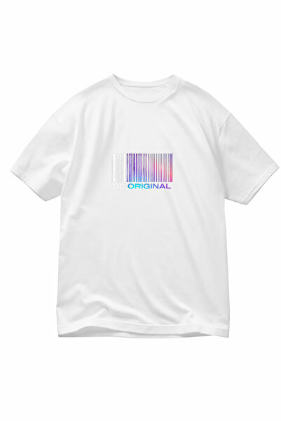 LORVEX T-Shirt Unisex Oversized 100% Cotton Comfortable Fit Be Original Print...