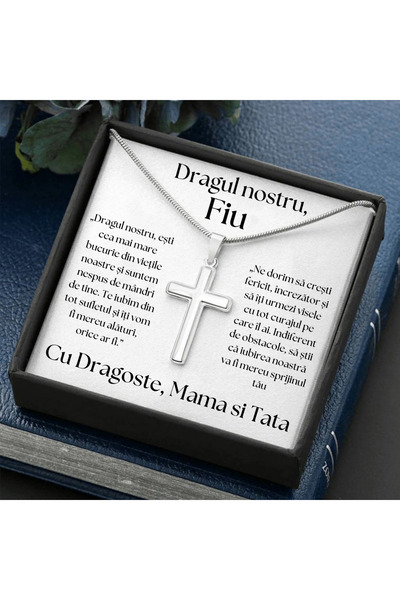 OEM Son Gift - Necklace with Cross and Love Message