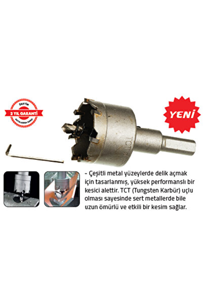 Tomax T.C.T. METAL DELME PANÇ 12 mm