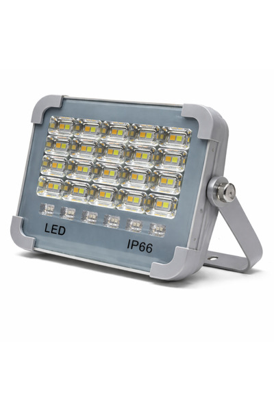 farissu Q-MAX 50W Solar LED Projektör IP66 | 5 Modlu | USB Şarjlı | Ç akar Modlu