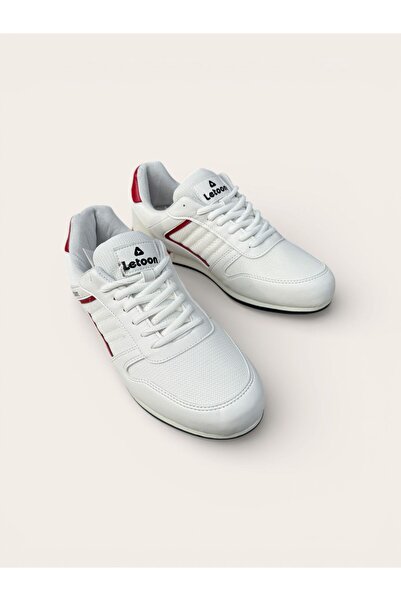 LETOON Men's Orthopedic Sole Breathable Comfortable Lace-Up Summer Sports Sho...