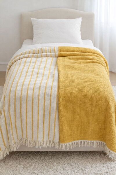 VERONİCA LİNE 8-Layer Muslin Double-Sided Bedspread 170x230