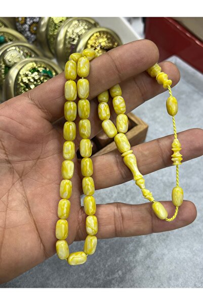 Katalin Fransız Galalit Tesbih 7x11 mm– Asaletin ve Nostaljinin Vücut Bulmuş Hali