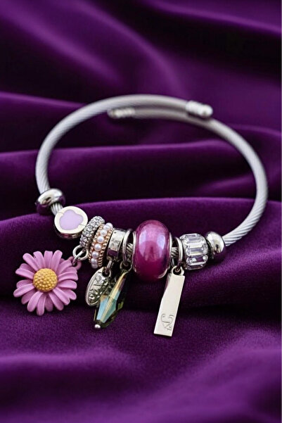 DİAVENTA TAKI VE AKSESUAR سوار عصري أنيق من الفولاذ 316L طراز باباتيا