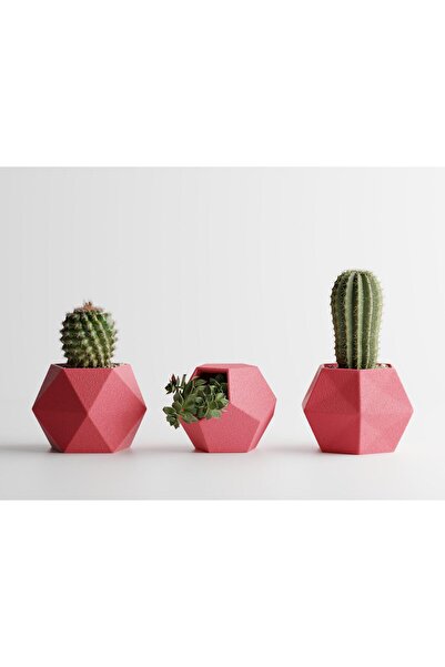 Sani Set de 3 ghivece, Atina, 104 x 119 x 80 / 110 x 105 x 80 / 99 x 94 x 80 ...