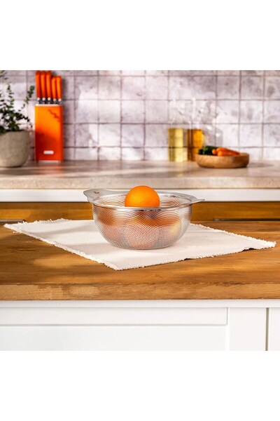 Emsan Stell Luxe Strainer Medium 22 cm