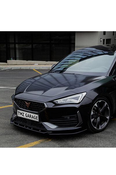 Oneway Auto Accessories Cupra Leon 2020-2024 Piano Black Ön Lip | Ön Tampon A...