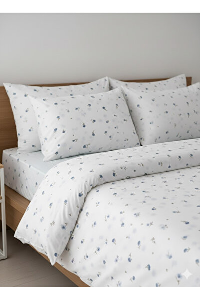 Alpateks Home طقم غطاء لحاف مرن مصنوع من القطن بنسبة 100%