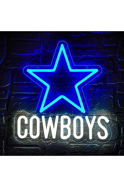 Slasa لوحة نيون LED لكرة القدم - 31 × 33 سم، مصباح حائط على طراز كرة القدم عل...