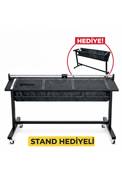 Goldpix Sürgülü Kağıt Kesme Giyotini 120 cm – Ayaklı Standlı Model