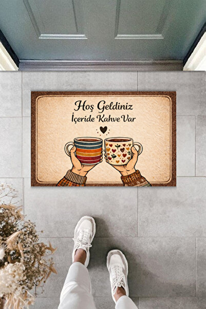 Rugmood طباعة رقمية حديثة - سجادة ترحيب دافئة - سجادة أمام الباب