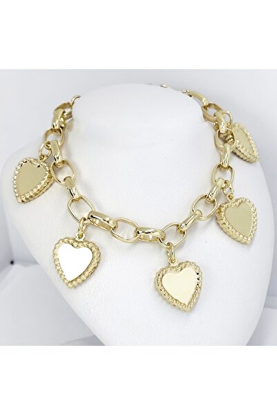 Milena 14K GOLD PLATED BRACELET - LENGTH 19CM