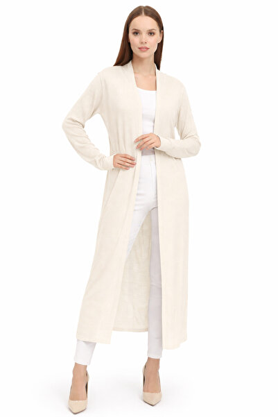 Neden Tekstil Long Thin Knitwear Cardigan Straight Cut m Transitional Loose C...