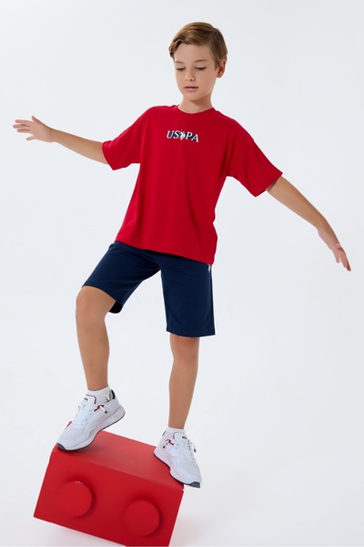 U.S. Polo Assn. U.S. Polo Assn Licensed Boys' Top and Bottom Set