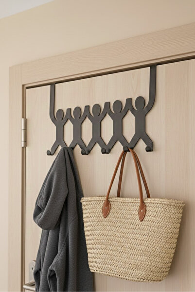 Milonsa Metal Wall Hanger 6-Piece Coat Rack & Towel Holder & Hanger |   Decor...