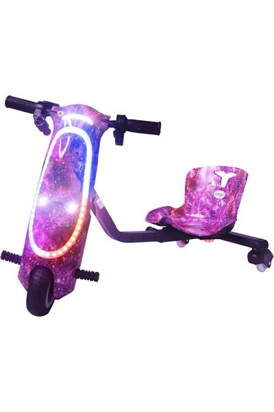 Scooter 36V Mini Electric Drift Scooter for Kids with Helmet and Protective G...