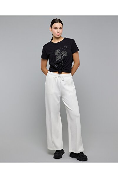 R&B Solid Sweatpants With Drawstring Waist