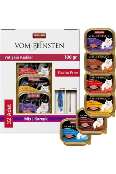 Miamor Animonda Karışık Yaş Kedi Maması 32X100 gr