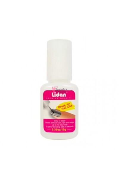 Lidan Lipici pentru tipsuri 10g cu pensula -