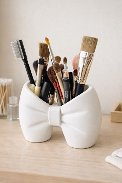 PrintaBox Fiyonk Tasarımlı Çok Amaçlı Organizer | Makyaj – Kalem – Banyo – Sa...