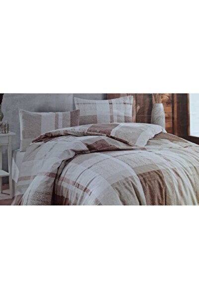 VELLON HOME Single Bedding Set Atlas Brown