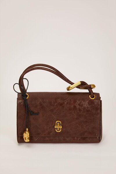 Levidor K.Bordo Düğüm Askı Detaylı El Çantası