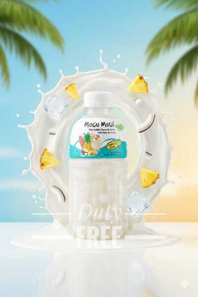 mogumogu Mogu Mogu Juice with Nata De Coco 320ml