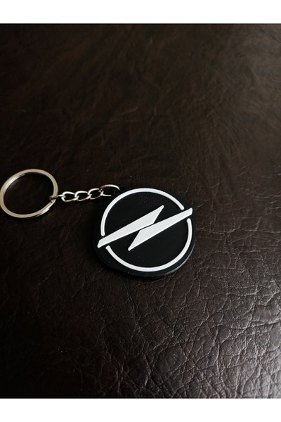 TNA3D Opel Anahtarlık - Çift Taraflı - Kabartmalı - PLA Plastik