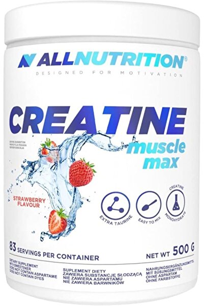 ALLNUTRİTİON Creatine Muscle Max, Raspberry & Strawberry Flavour 500g