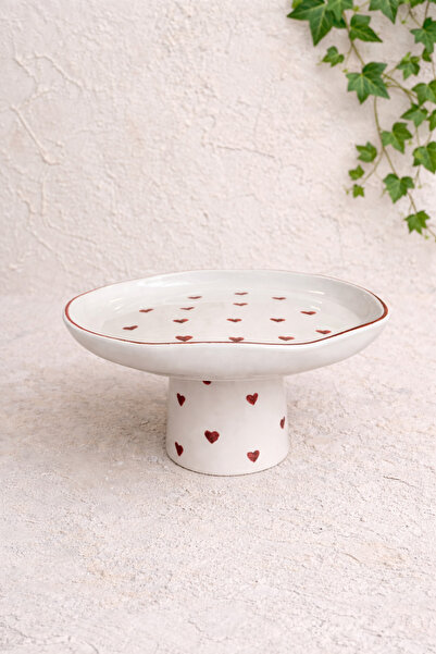 MeGgDecor Amore Footed Presentation Plate (1 Piece)