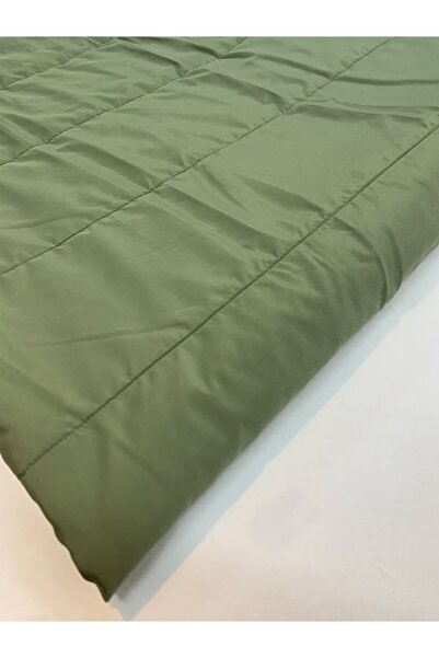 Yiğit Kumaş Haki Kapitone Kumaş Montluk - Tek Taraflı