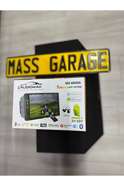 AUDİOMAX MX-8800A ANDROİD 7 İNÇ DOUBLE TEYP 2 GB RAM 32 GB HAFIZA