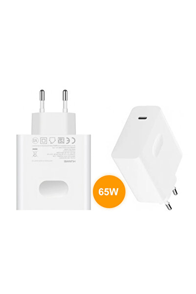 Huawei SuperCharge 65w Orijinal Usb-C Adaptör Matebook Ve Cep Telefonu Uyumlu...