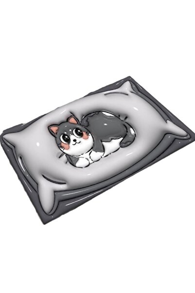 Flippy Covor de Baie, Flippy, 3D, din Spuma, Antialunecare, Absorbant, 40 x 6...