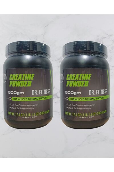 DR.FITNESS Combo ( 2 Bottles) Creatine Monohydrate Powder 500 Grams