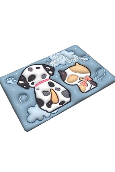 Flippy Covor de Baie, Flippy, 3D, din Spuma, Antialunecare, 40 x 60 cm, Model...