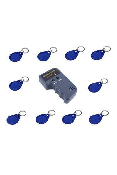 Temiz Pazar 10 Adet Yazılabilir Kopyalanabilir Göstergeç Rfid Anahtarlık Ve K...