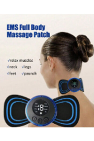 Choice1 black Electric Neck Massage Pads To Relieve Shoulder And Neck Pressur...