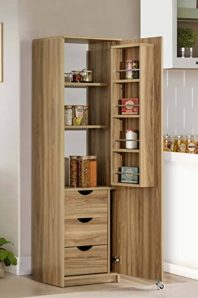 Setay Kiler, Blesk Balera Tek Kapılı Mutfak Dolabı - Erzak Dolabı