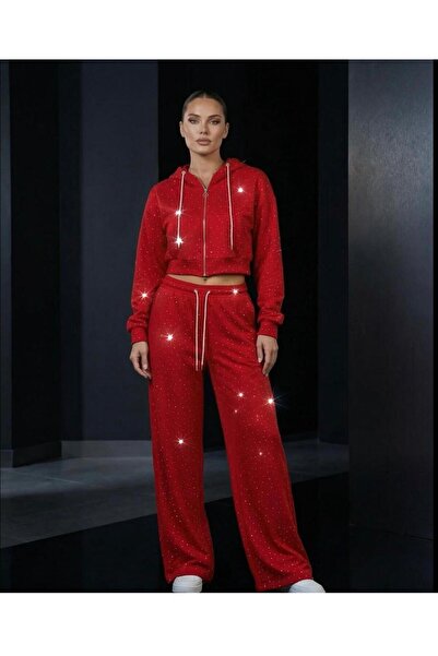 Maximix taşlı eşofman takım