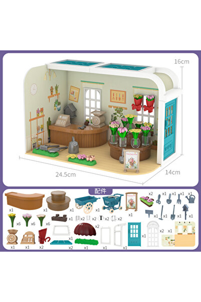 Choice1 Flower Miniature Items Dollhouse Accessories And Furniture Mini Toys ...