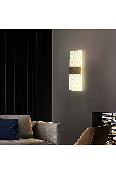 Hammer ابليك حائط جداري مودرن ذهبي 3اضاءات