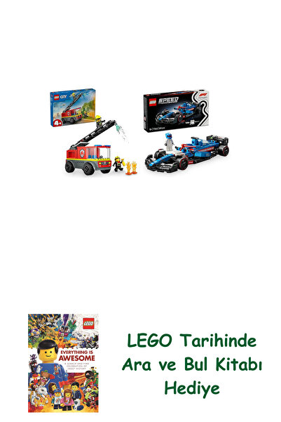 Bloomsbury Lego Vehicles Set 183 (60463 + 77246) + Lego Search and Find Book ...