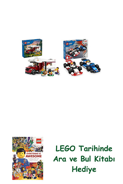 Bloomsbury مجموعة مركبات ليغو 139 (60454 + 60464) + هدية كتاب ليغو أرا آند بول