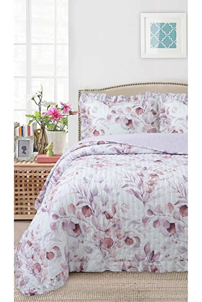 Bella Home Breeze Fırfırlı Çift Kişilik Yatak Örtüsü Seti - 260x240 cm - Pvc ...