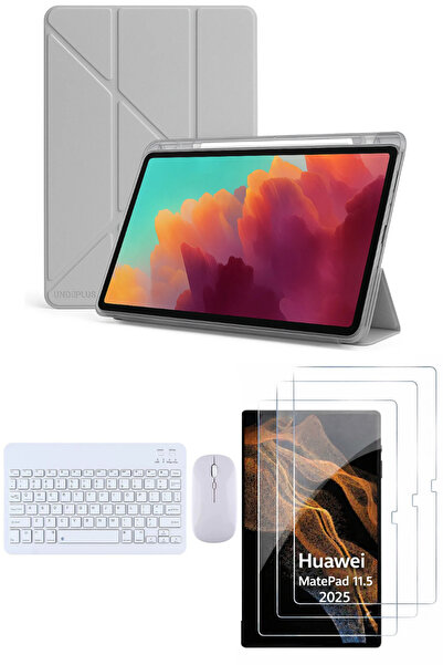 Covpor Huawei Matepad 11.5s / Air /11.5 Inç 2025 2023 Uyumlu Kılıf+Klavye Mou...