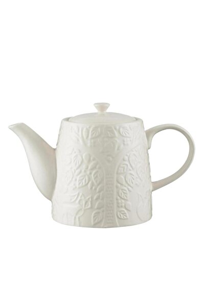 Mason Cash إبريق شاي إن ذا فورست سعة 1 لتر أبيض اللون