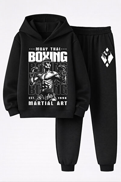 MAGORS Muay Thai Sports Printed 3-Ply Quality Sweatshirt and Trackpants Child...