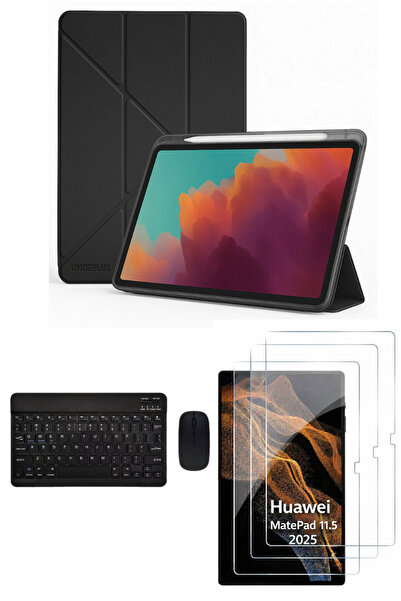 Covpor Huawei Matepad 11.5s / Air /11.5 Inç 2025 2023 Uyumlu Kılıf+Klavye Mou...